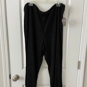 SECRET TREASURES - SO SOFT BLACK SLEEP JOGGERS - 2X